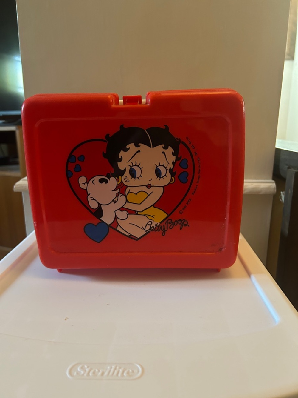 Betty Boop Red Lunch Box